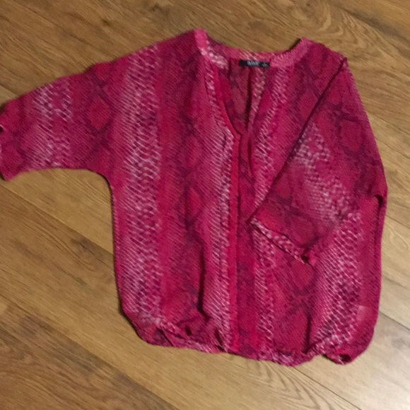 Very Cute! Sheer Snake Skin Look!  a.n.a - Picture 2 of 2